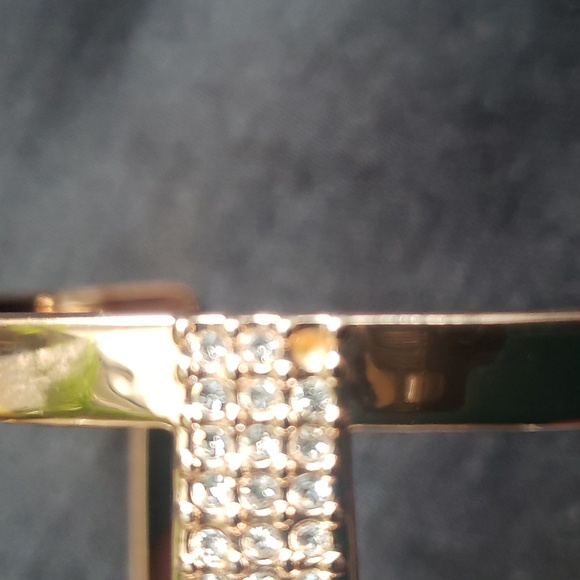 Vince Camuto Rose Goldtone Rhinestone Bracelet - Picture 5 of 6